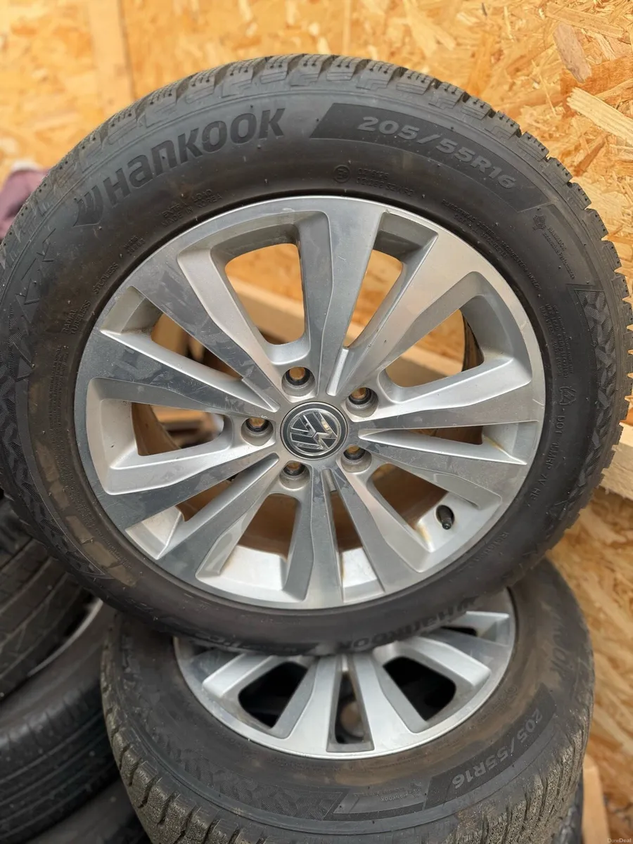 VW Genuine Alloys W/Tyres 205/55R16