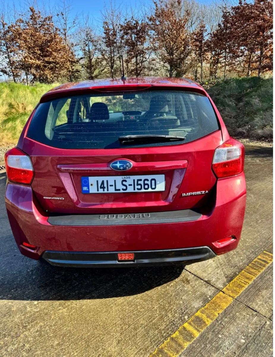 Subaru Impreza 2014 Excellent car with Nct - Image 3