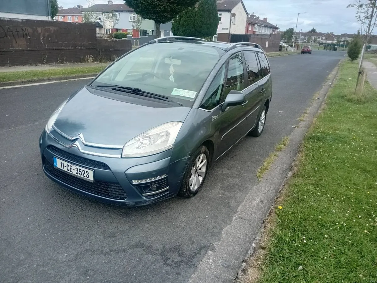 2011 citroen Picasso 7 seater nct and tax 1.6 dies - Image 2