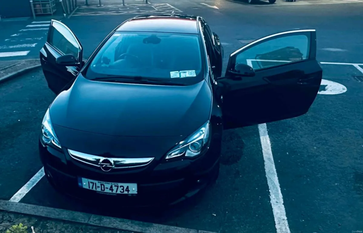 Opel Astra GTC 1.4T Black . NCT 01/27. Low millage - Image 1