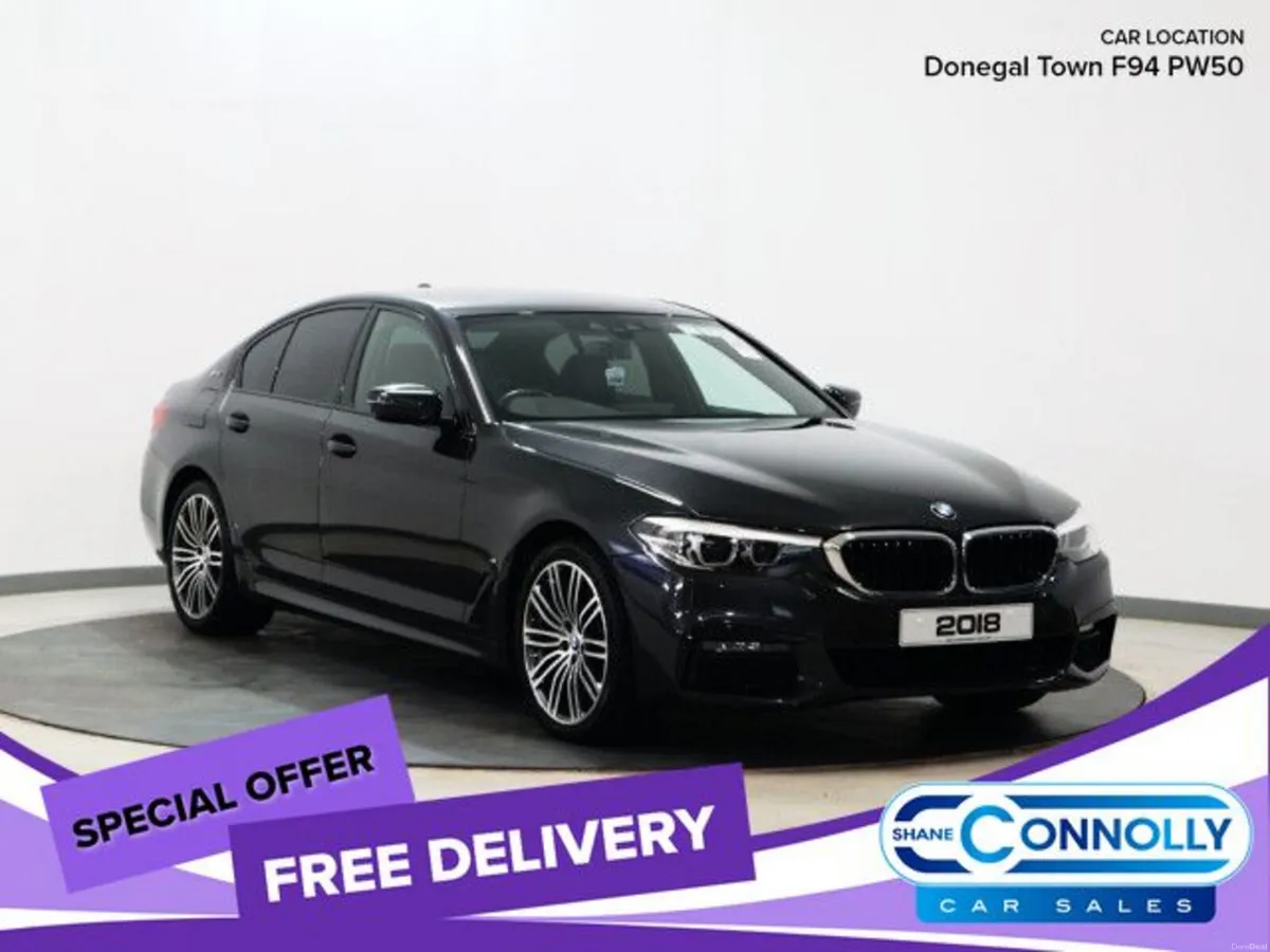 *24* 2018 BMW 5-Series 2.0 m-sport auto - Image 1