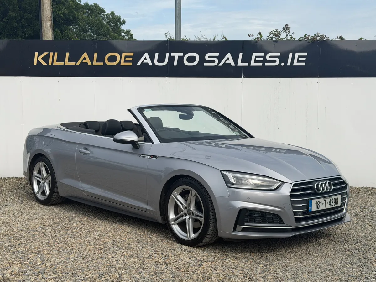 2018 Audi A5 Cabriolet 2.0TDI S-Line Auto - Image 1