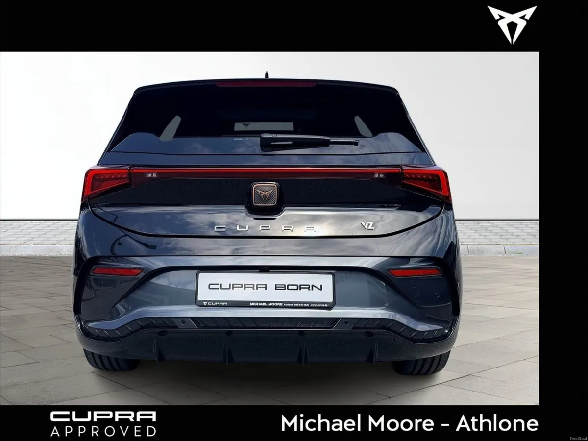 Cupra Born VZ 326BHP Midnight Black Pan Roof Sennh - Image 4
