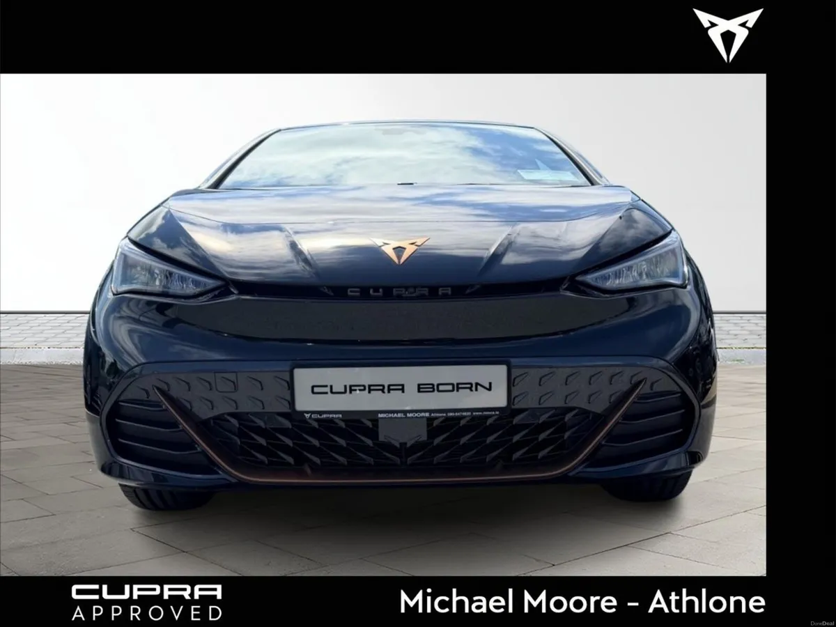 Cupra Born VZ 326BHP Midnight Black Pan Roof Sennh - Image 2