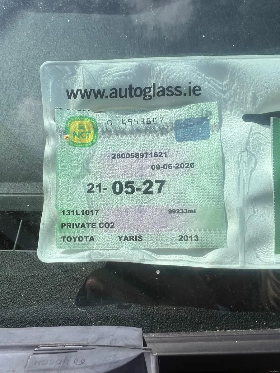 Toyota Yaris 1.3L Petrol 2013 - Image 2