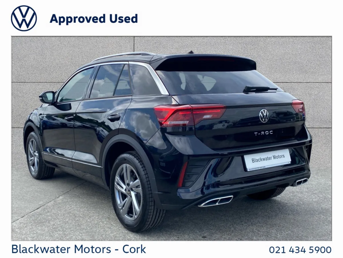 Volkswagen T-Roc 1.0TSI 110BHP R-LINE WITH REAR VI - Image 4