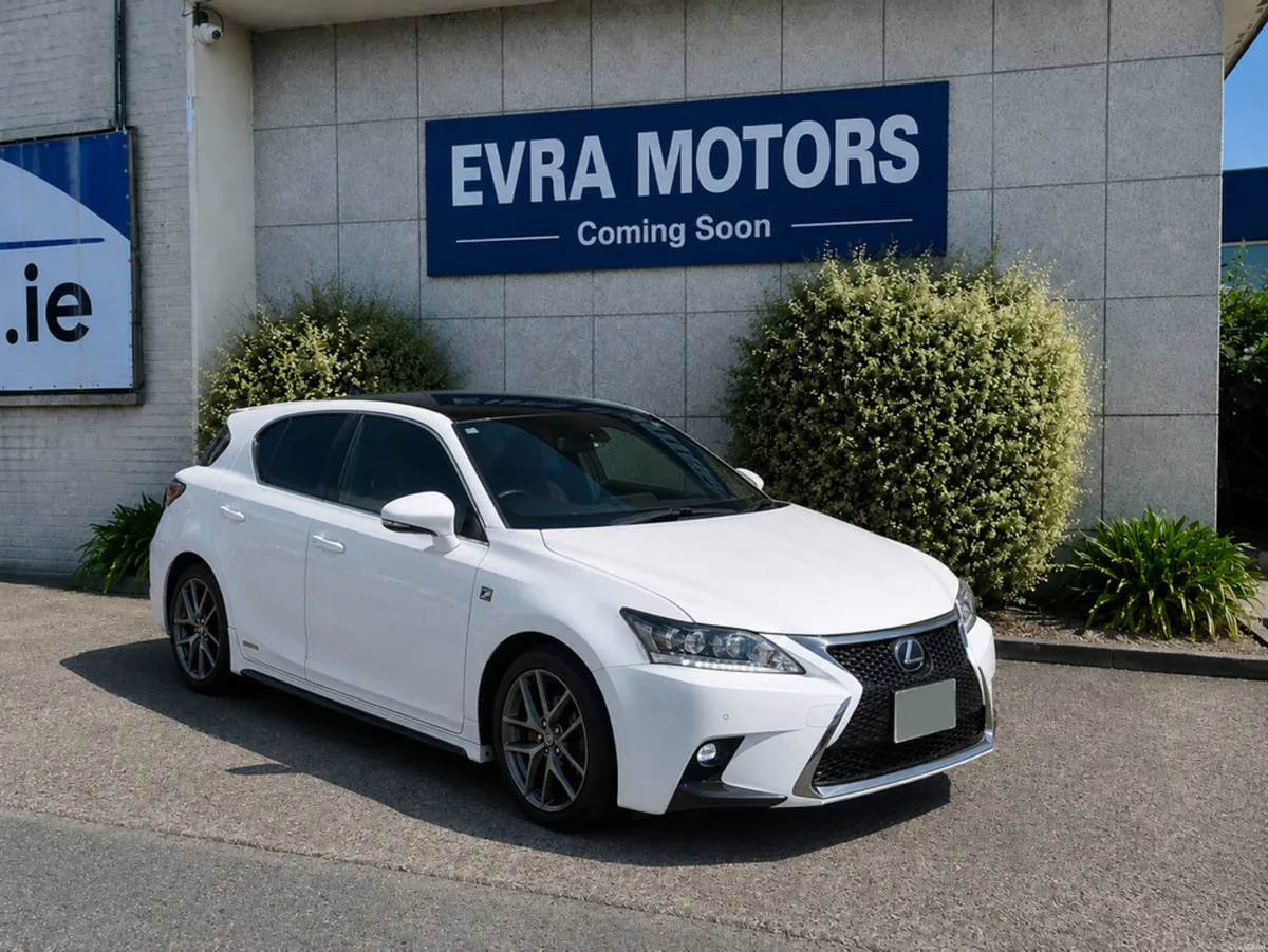 Lexus CT F-SPORT AUTOMATIC HYBRID 1.8 PETROL //FUL