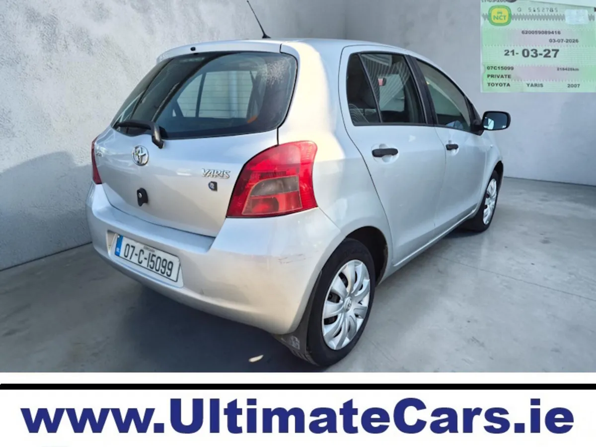 2007 Toyota Yaris New NCT 03/2027 - Image 4