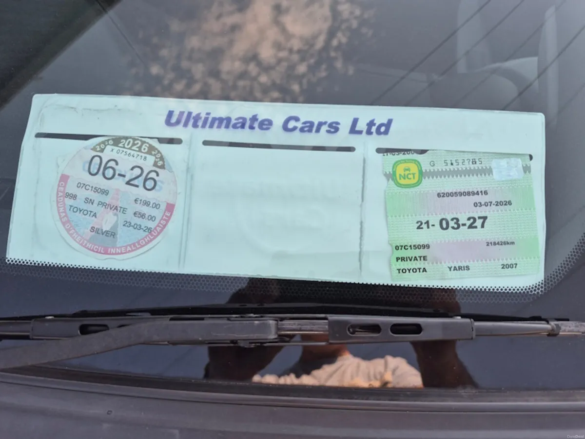 2007 Toyota Yaris New NCT 03/2027 - Image 3