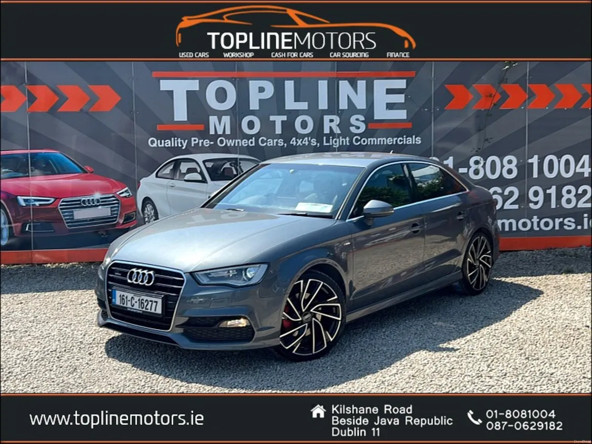 ==QUATTRO SLINE//2.0TDI 184BHP//NEW NCT//SALOON== - Image 1