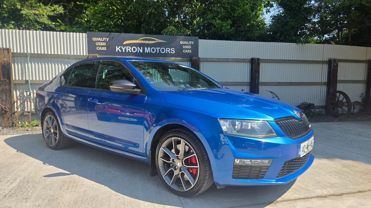 142 Skoda Octavia vRS 2.0 TDI DSG New NCT FSH - Image 2