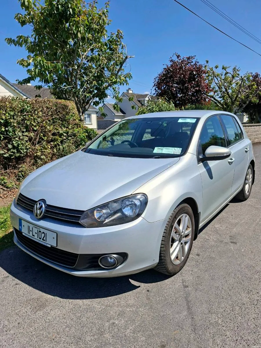 VW GOLF 2011 1.6TDI NCT'D TAXED - Image 1