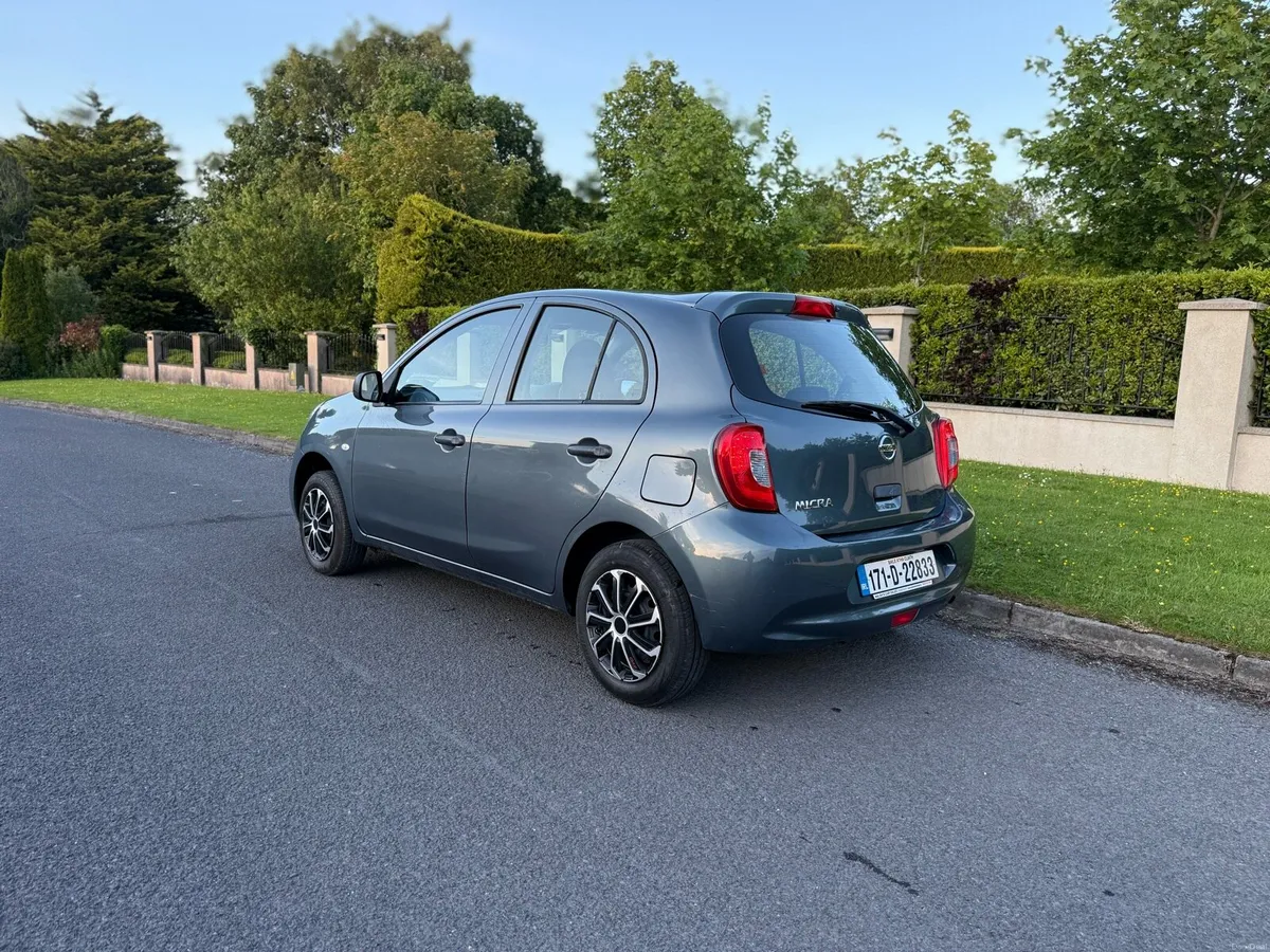 2017 Nissan Micra 1.2 Petrol NCT and Tax road - Image 3