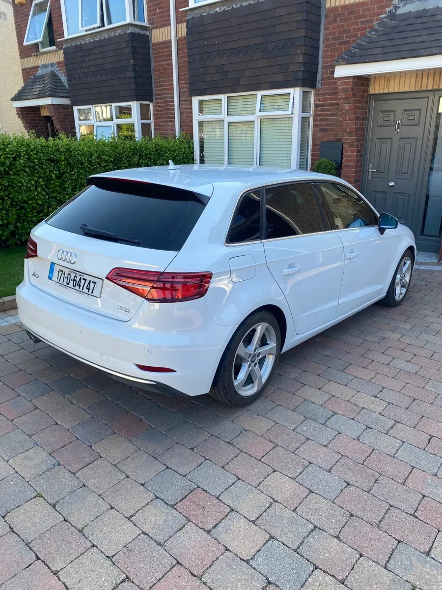 White Audi A3 2017 (171) AUTOMATIC/LOW MILEAGE - Image 2