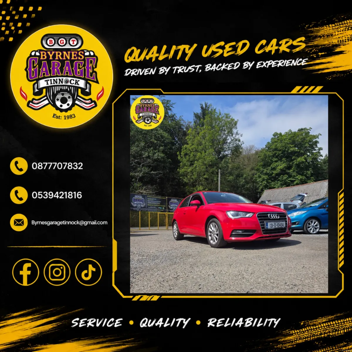 Stunning Audi A3 NCT Warranty - Image 1