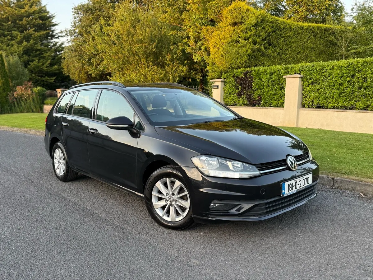 2018 Volkswagen Golf Estate 1.6 Diesel 11-2026 NCT - Image 1