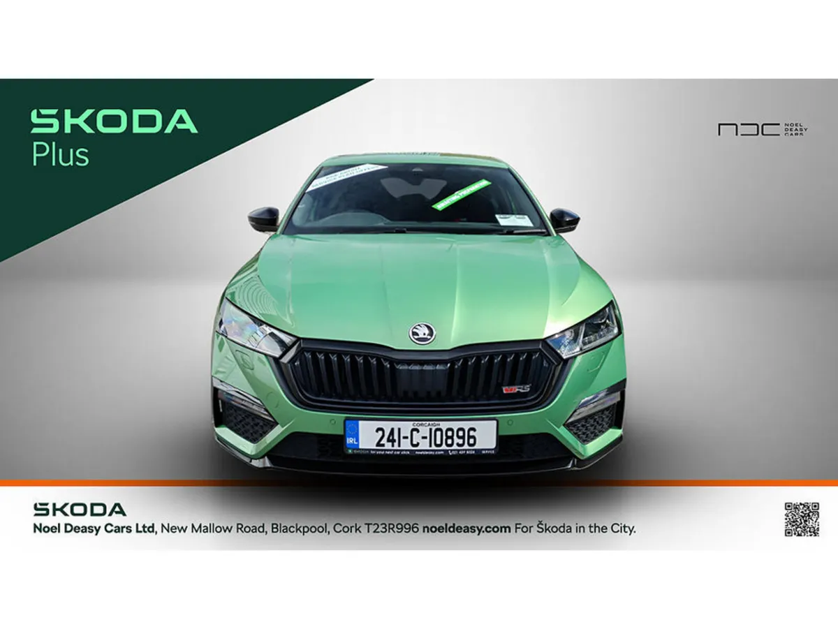 Skoda Octavia 2.0 TDI RS 200 BHP- COSMIC GREEN- GR - Image 5