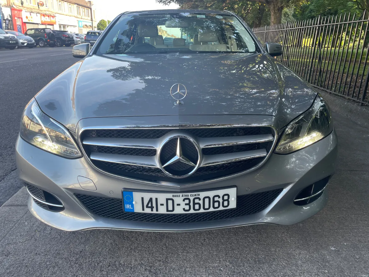 2014 MERCEDES E300 DIESEL IVORY LEATHER - Image 3
