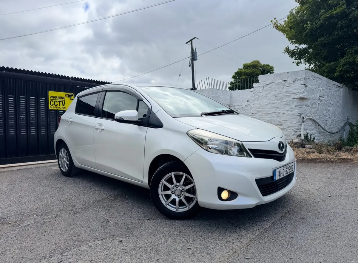2014 TOYOTA VITZ. NEW NCT. AUTO 1.3L - SPOTLESS - Image 1