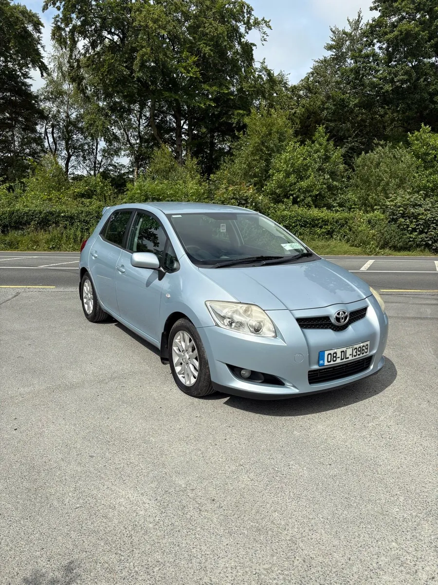 08 Toyota Auris 1.4 D4D Tax & Nct - Image 2