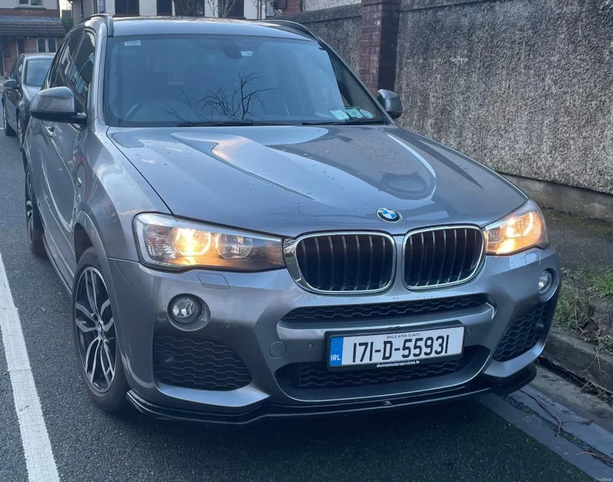 Grey BMW X3 F25 2017 M Sport -below average km’s - Image 2