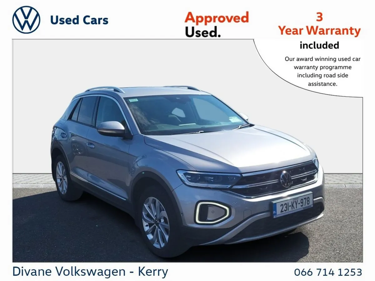 Volkswagen T-Roc STYLE 1.0 TSI PETROL 110 BHP - Image 1