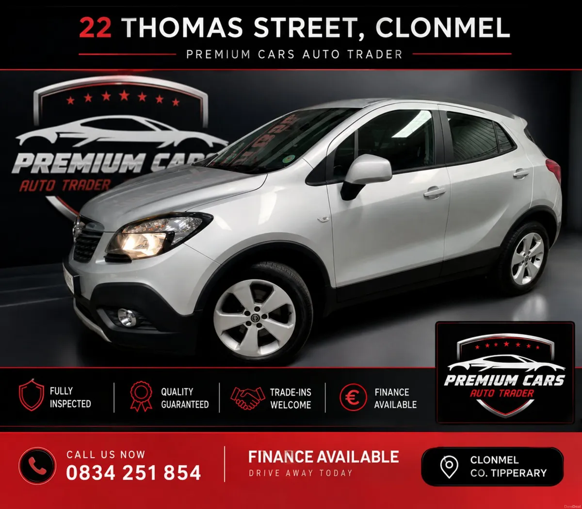 OPEL MOKKA NEW NCT FINANCE, WARRANTY - Image 1