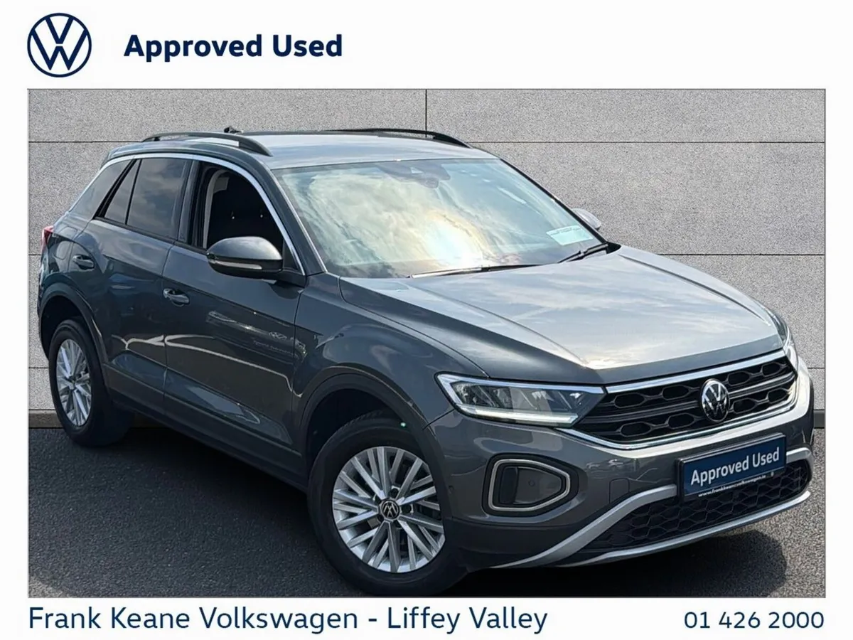 Volkswagen T-Roc LIFE 1.0 TSI 110HP *INDIUM GREY* - Image 1