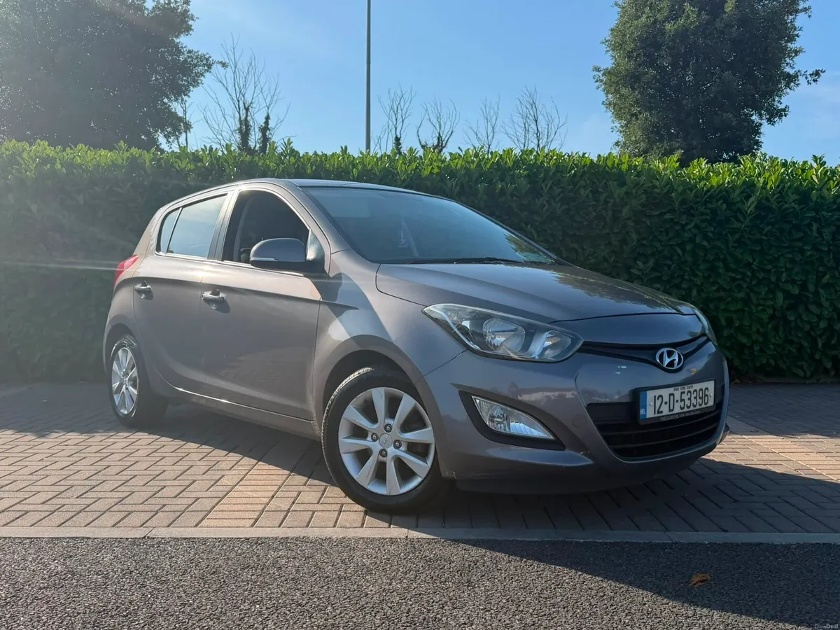 2012 Hyundai i20 1.2 Petrol Manual NCT 10/26 - Image 1
