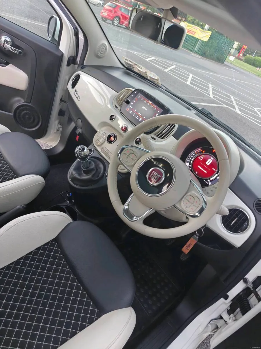 211 Fiat 500 1.0 Hybrid | Luxury Trim | NCT 05/27 - Image 4