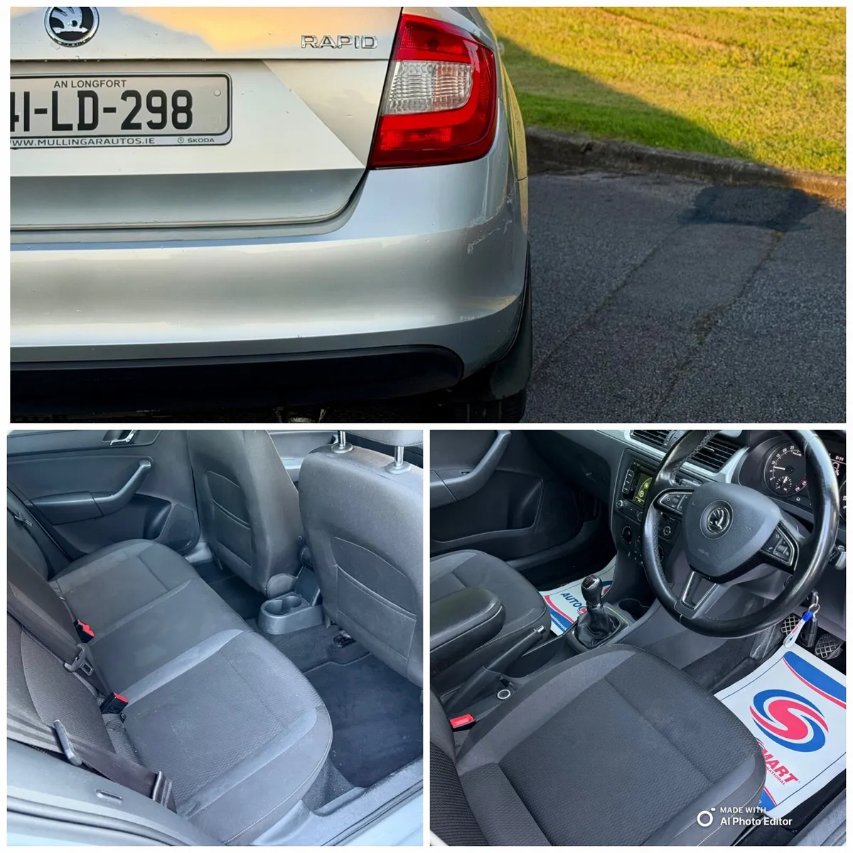 2014 Skoda Rapid 1.6 TDI (New Nct - Image 2
