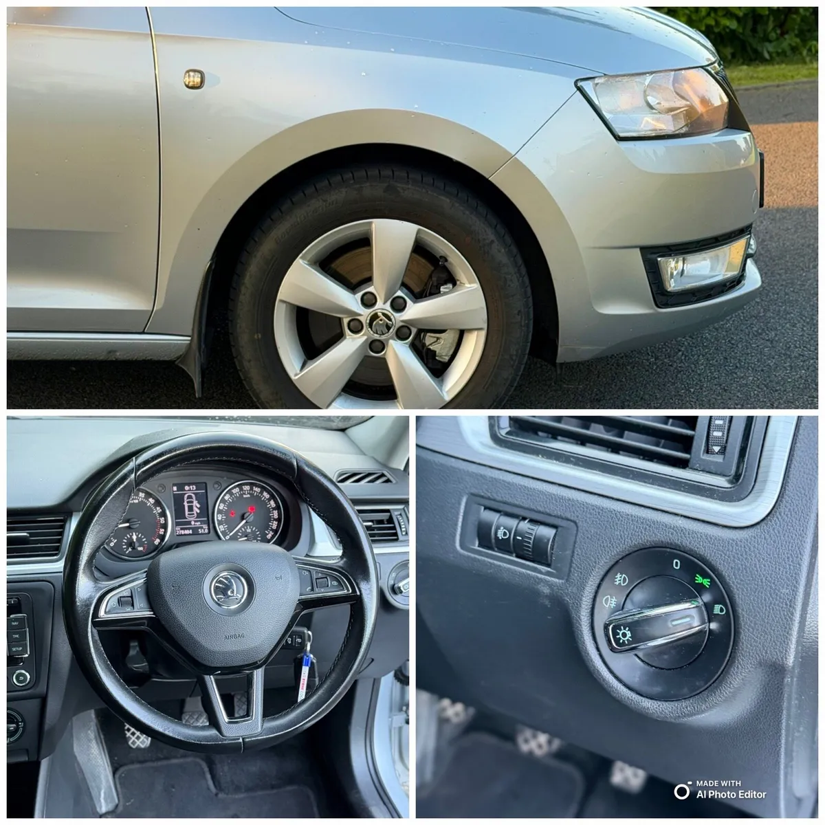 2014 Skoda Rapid 1.6 TDI (New Nct - Image 4