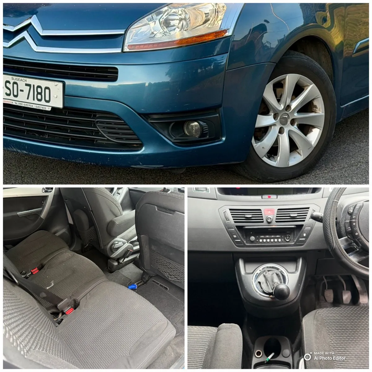 2010 Citroen C4 1.6 Diesel (7 Seater) New Nct - Image 3