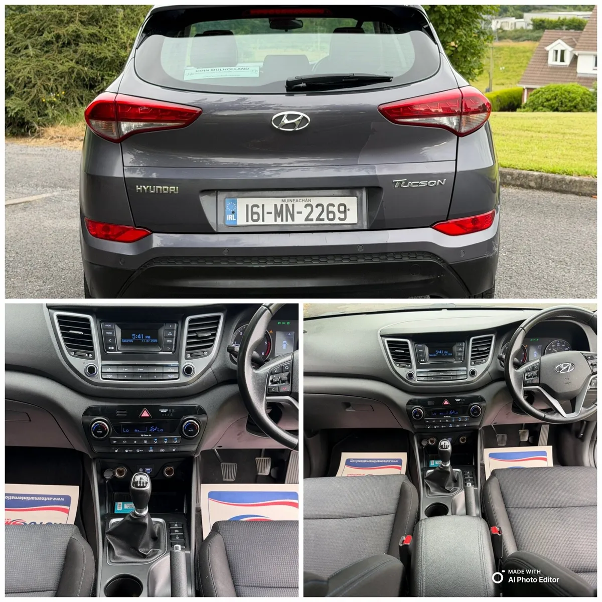 2016 Hynduai Tucson 1.7 Diesel (Nct-03/27) - Image 2