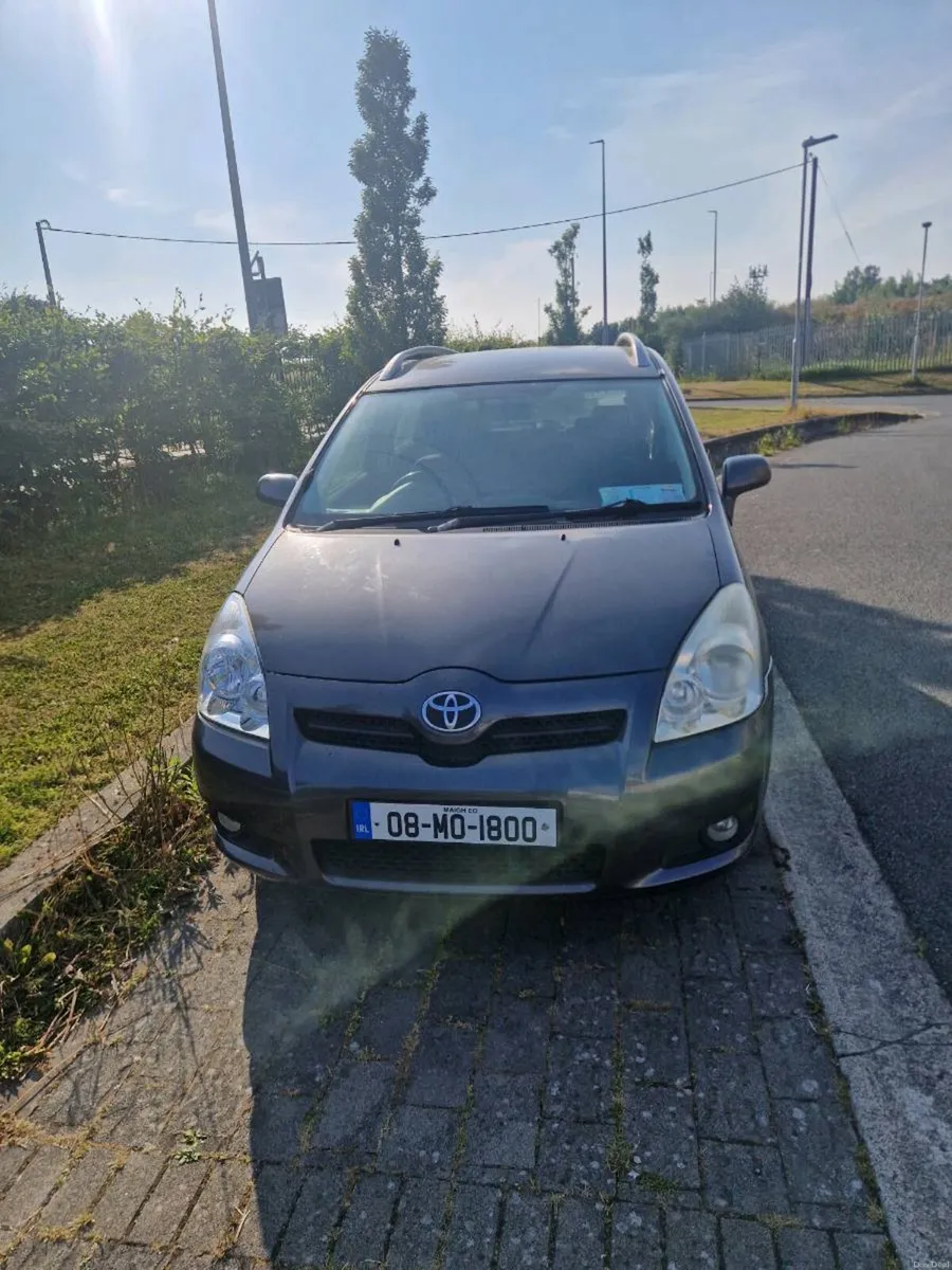 2008 Toyota corolla Verso 7 seats nct and tax - Image 2