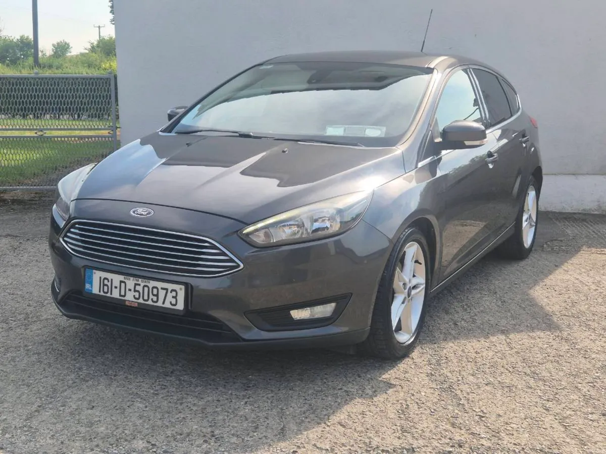 2016 FORD FOCUS ZETEC 1.0LTR PETROL NCT+TAX - Image 1