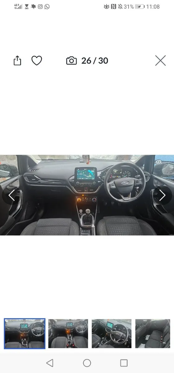 2018 Ford Fiesta 1.1 zetec, NCT til 2028 - Image 5