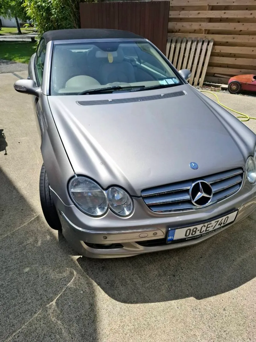 Mercedes clk convertible - Image 1