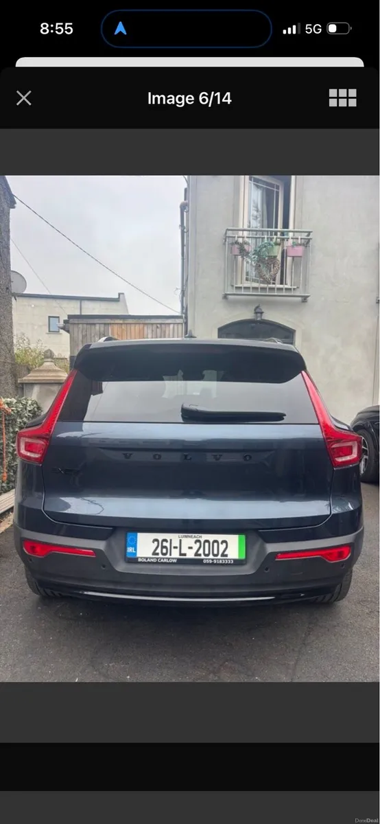 Volvo EX40  PLUS(BLACK EDITION )DEMIN BLUE - Image 5