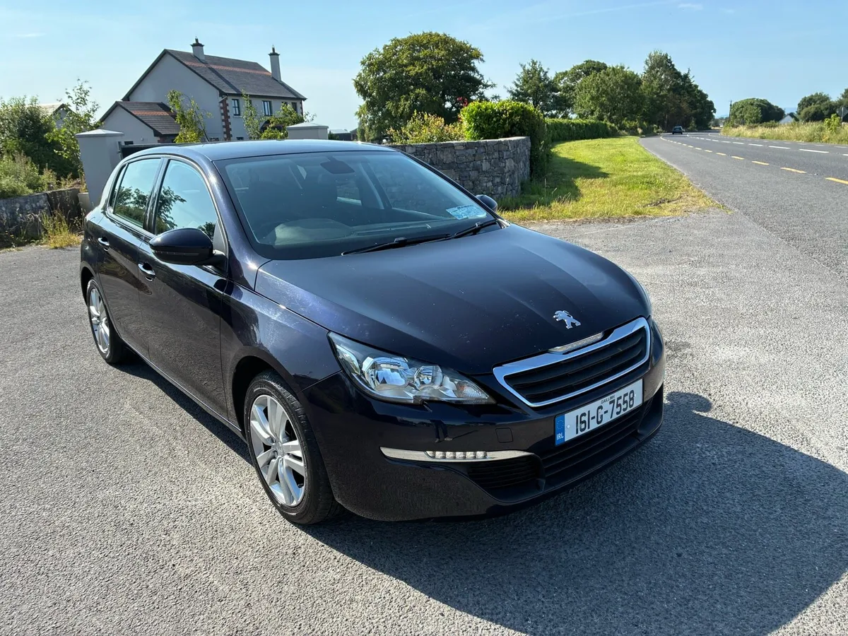 2016 Peugeot 308 1.6 100Bhp €4,950 ..NEW NCT.. - Image 2