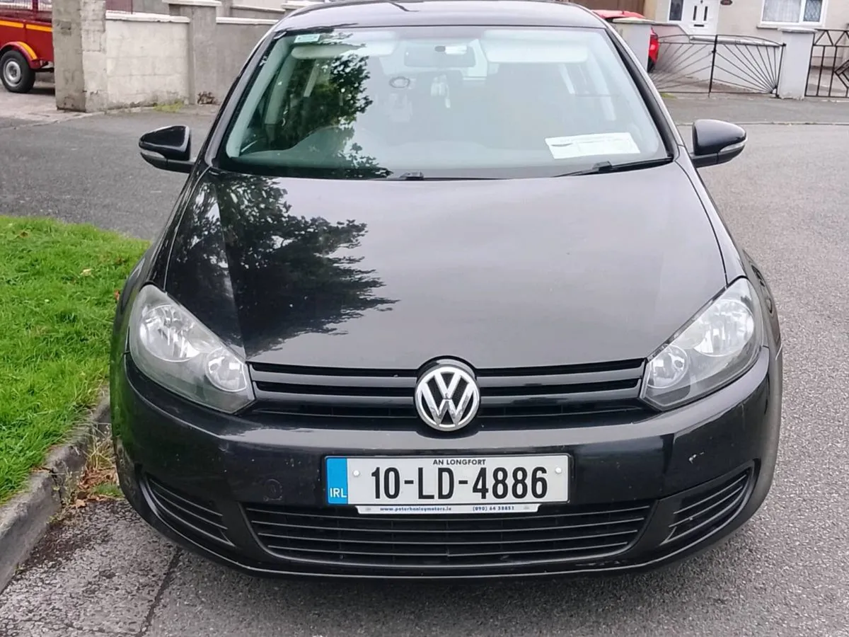 10 vw golf 1.6 tdi NCT + tax mint - Image 4