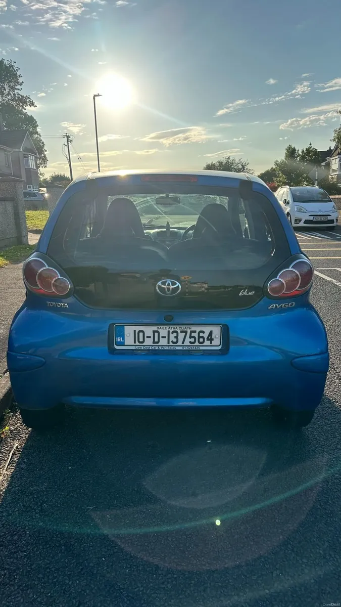 Toyota Aygo Blue 1.0 petrol, manual, 2010 - Image 4