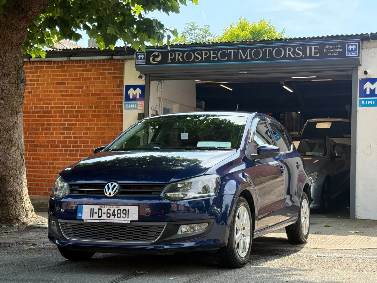 2011 Vw Polo, 1.2tsi Automatic, 65kms! New Nct, - Image 1
