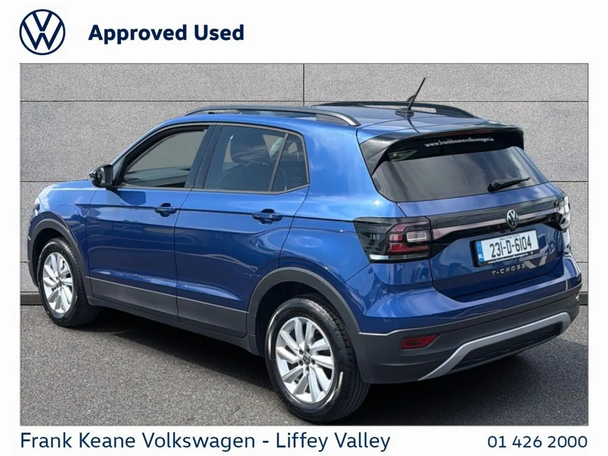 Volkswagen T-Cross LIFE 1.0 TSI 95HP *REEF BLUE ME - Image 3