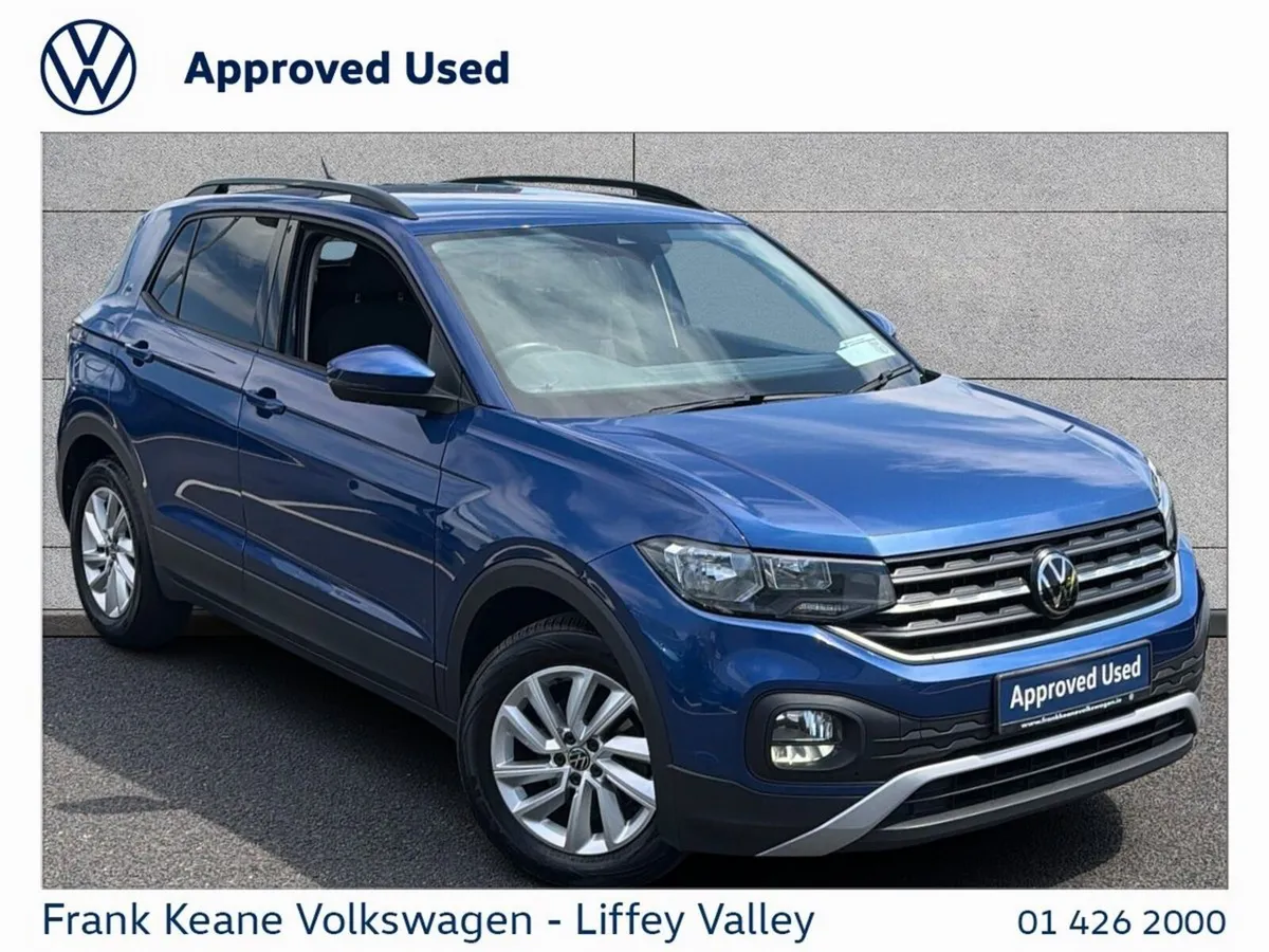 Volkswagen T-Cross LIFE 1.0 TSI 95HP *REEF BLUE ME - Image 1