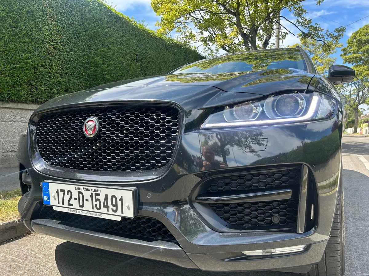2017 JAGUAR F PACE R SPORT PANORAMIC SUNROOF - Image 1