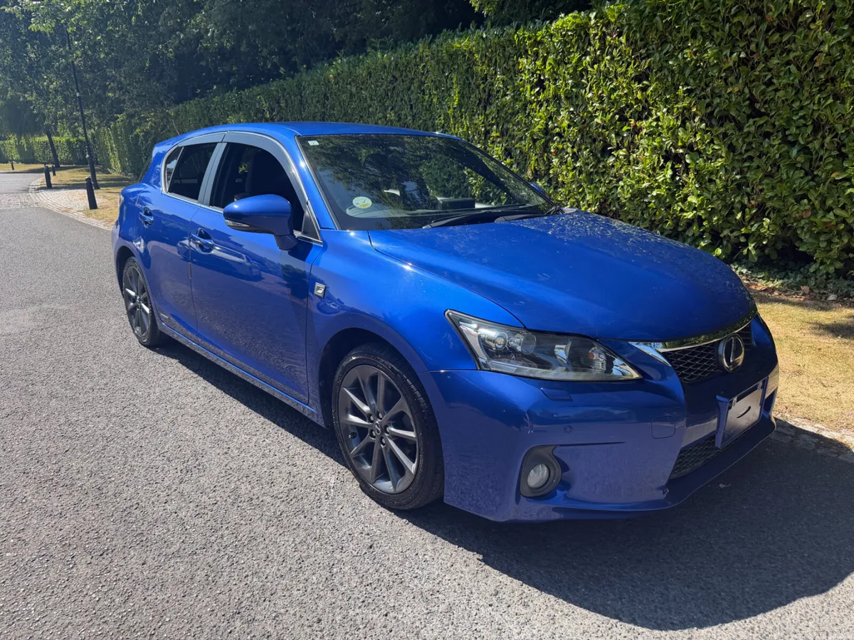 2013 Lexus CT200h F Sport – €11,950 - Image 1