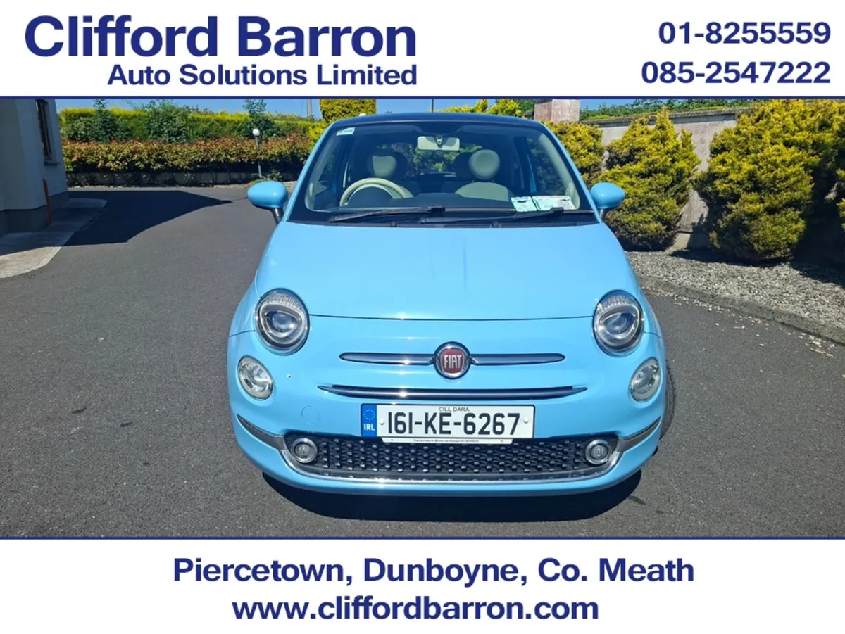 Fiat 500 1.2 LOUNGE 69BHP 3DR - Image 2