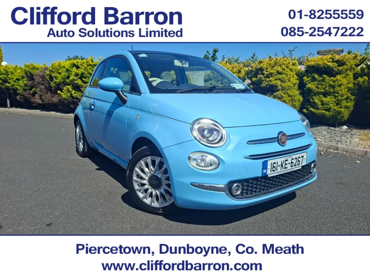 Fiat 500 1.2 LOUNGE 69BHP 3DR - Image 1