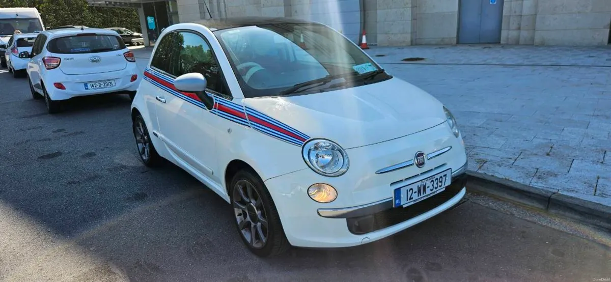 FIAT 500 LEATHER NEW NCT 06/27 - Image 1